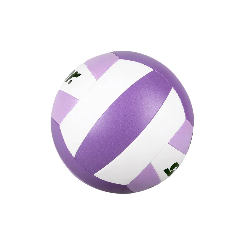 Star PU Size 3 Ball Volleyball Unisex White Purple-4