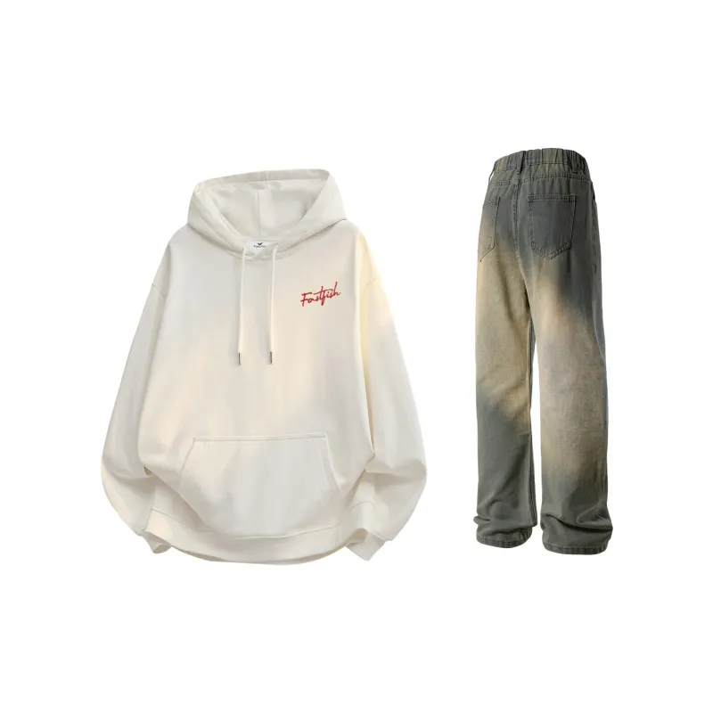 FASTFISH Sweatshirt Sets Unisex-3