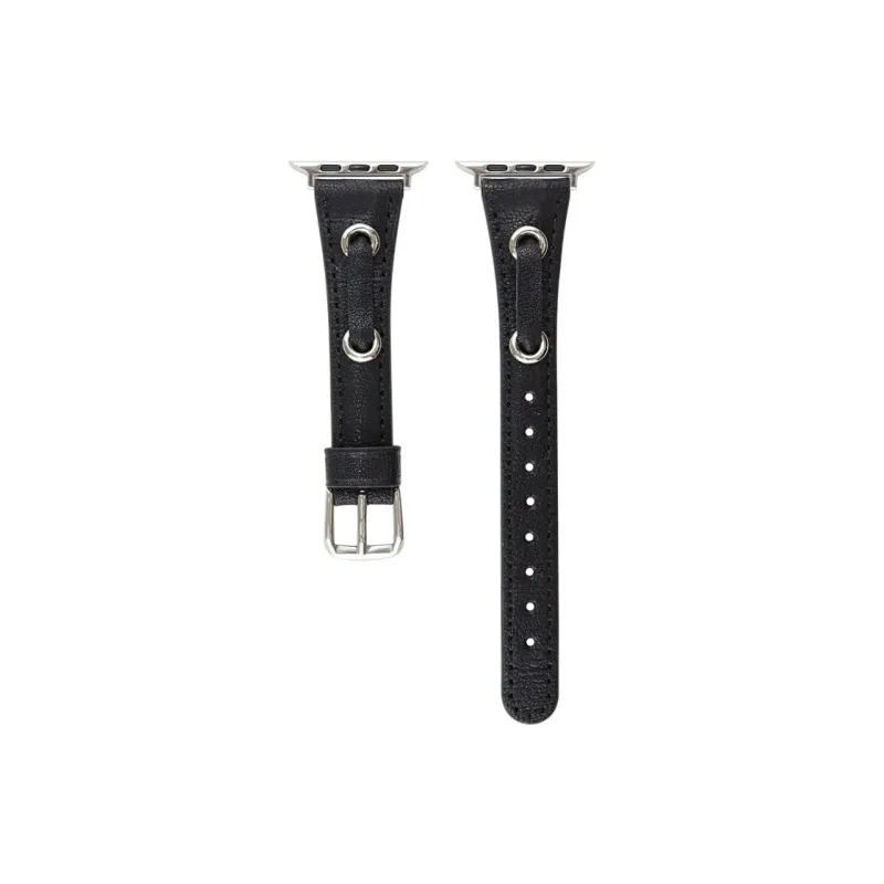 CHRROTA Compatibility S10 Apple Watch Iwatch10/876 New Arrival 18 Head Plain Weave Leather Strap Watch Bands-8