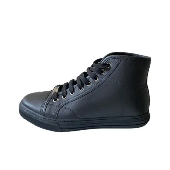 GUCCI High Top Skateboard Shoes Men's Black