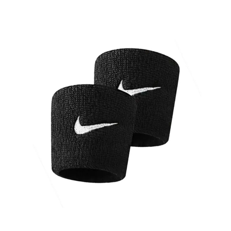 Nike Cotton Polyamide Polyester Elastane Wristbands Unisex Black-2