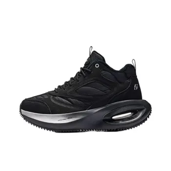 Sprandi Anti Slip And Wear Resistant Coverage Support Height Increasing Warm Rebound Mid Top Snow Boots Women's Black