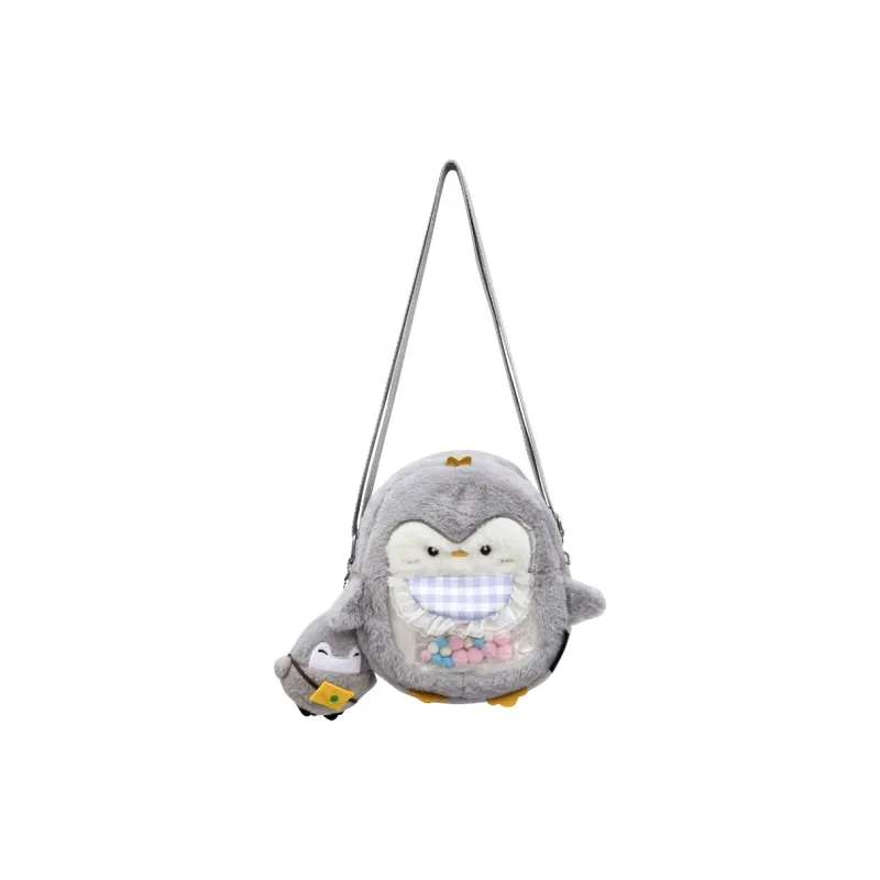 Kaka Tree Plush Ita Bag, Crossbody Bag, Shoulder Bag Regular Unisex Multicolor-3