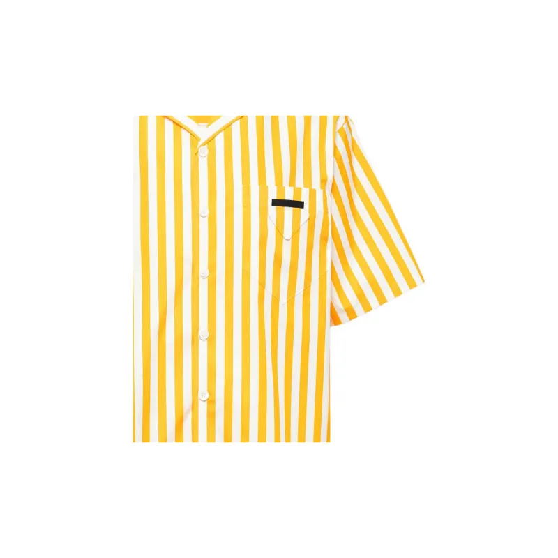PRADA Shirts Men Yellow-4