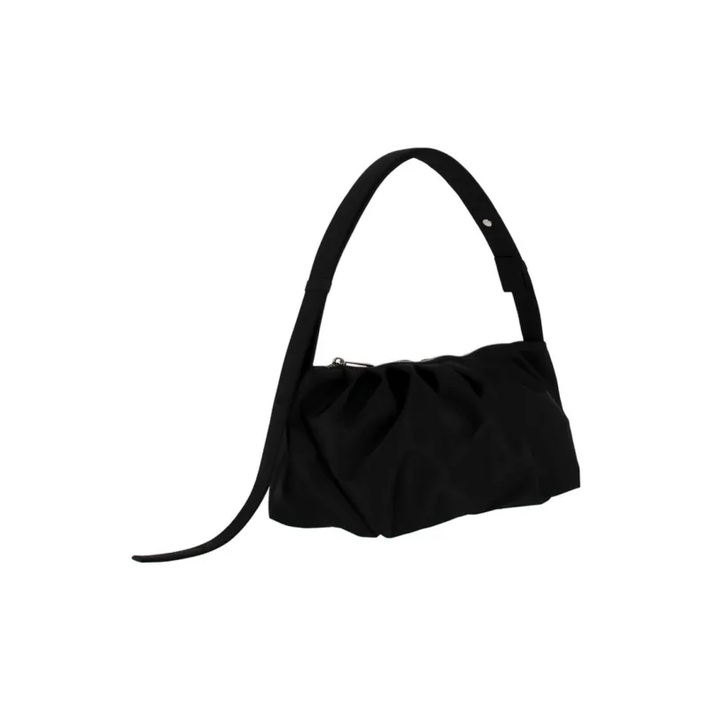 ALICE MARTHA Polyester One Shoulder Handbag Women's Black-1