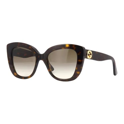 GUCCI Oversized Cat Eye Frame Sunglasses