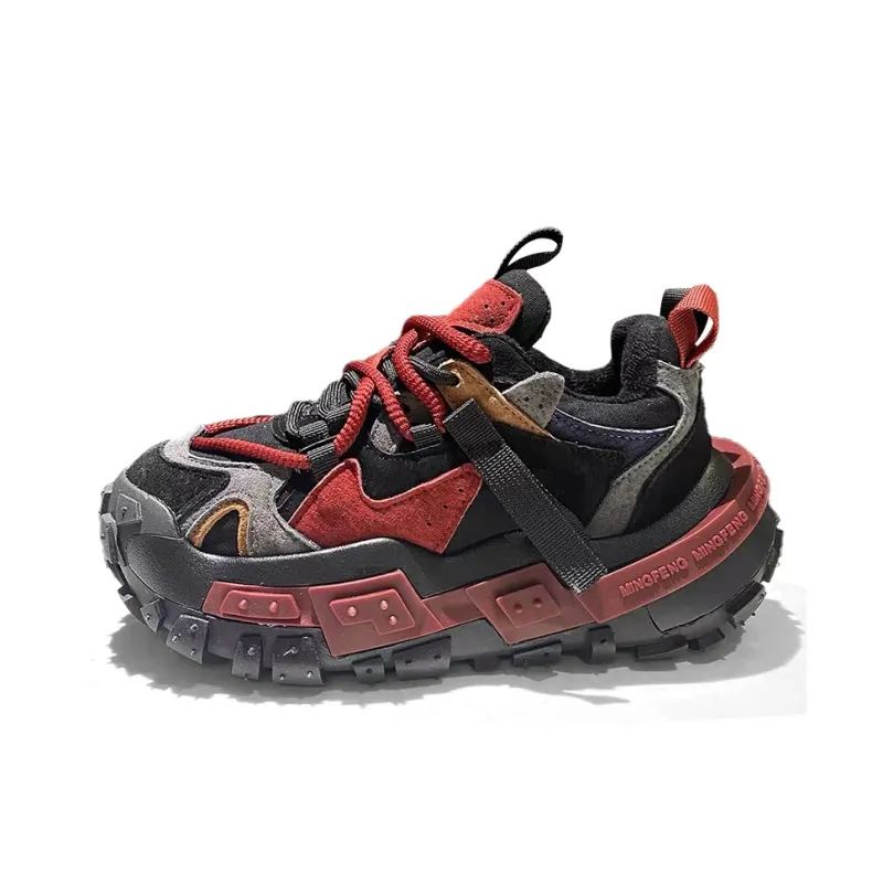 Legaco Chicken Cushioning Anti Slip And Wear Resistant Height Increasing Low Top Chunky Sneakers Men's Box-1