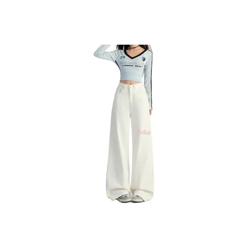 HELEH Jeans Women's White-1