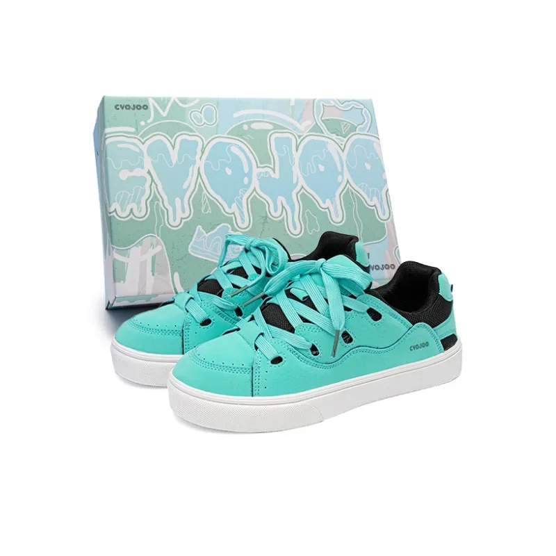 CVOJOO Non-slip Lightweight Low-Top Skateboard Shoes Unisex-85