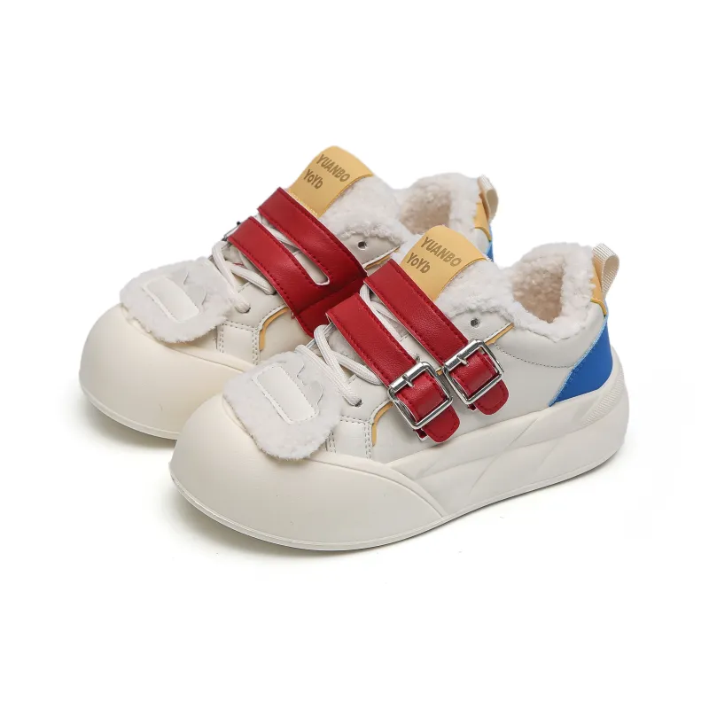 TUOPIN Thermal Slip Resistant, Abrasion Resistant, Lightweight Low Top Skateboard Shoes Women's-7