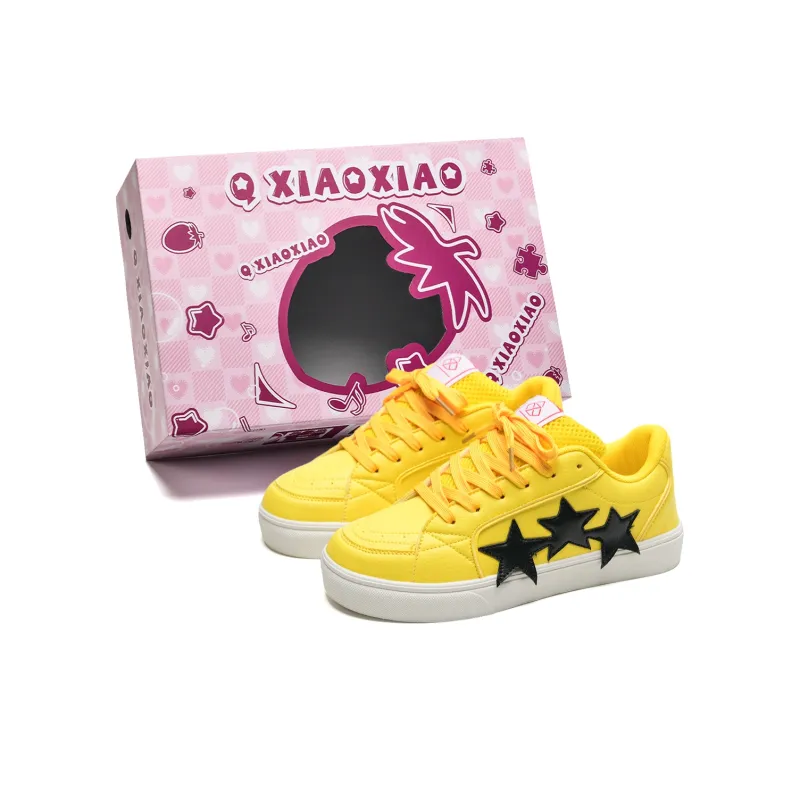 Circle Small Cushioning Coverage Lightweight Slip Resistant Low Top Casual Shoes Unisex Box Included-37