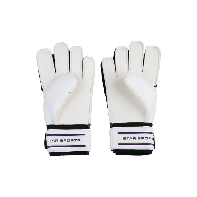 Star Goalkeeper Gloves LATEX PVC Latex Longmen Jiao S Unisex-1