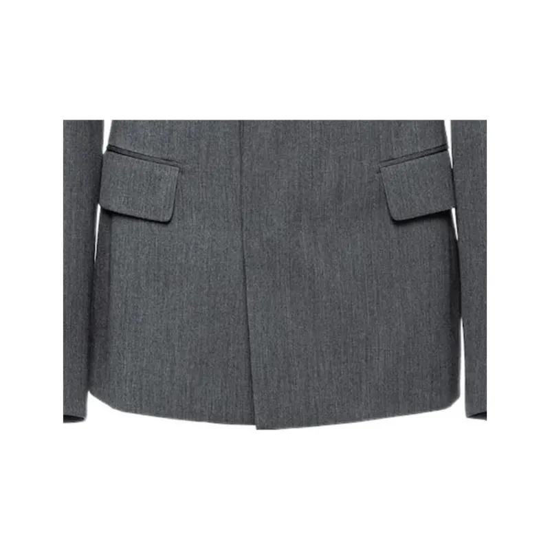 PRADA Business Suits Men Slate Gray-4