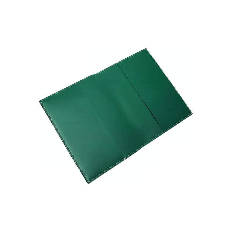 GOYARD Canvas With Calfskin Storage Bag Unisex Green-1