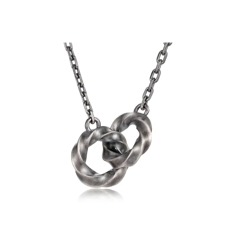 IDEAGEMER S925 Silver Necklaces Men's-0