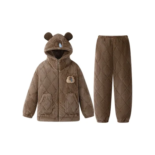 William Pajama Set Women's Brown