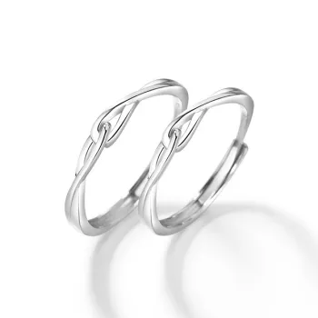 Qing Yi 999 Fine Silver Rings Unisex