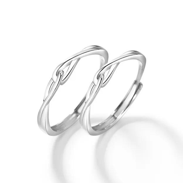 Qing Yi 999 Fine Silver Rings Unisex-0