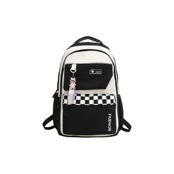 Travel Nylon Backpack Unisex Black/Blue/Green/Purple/Pink