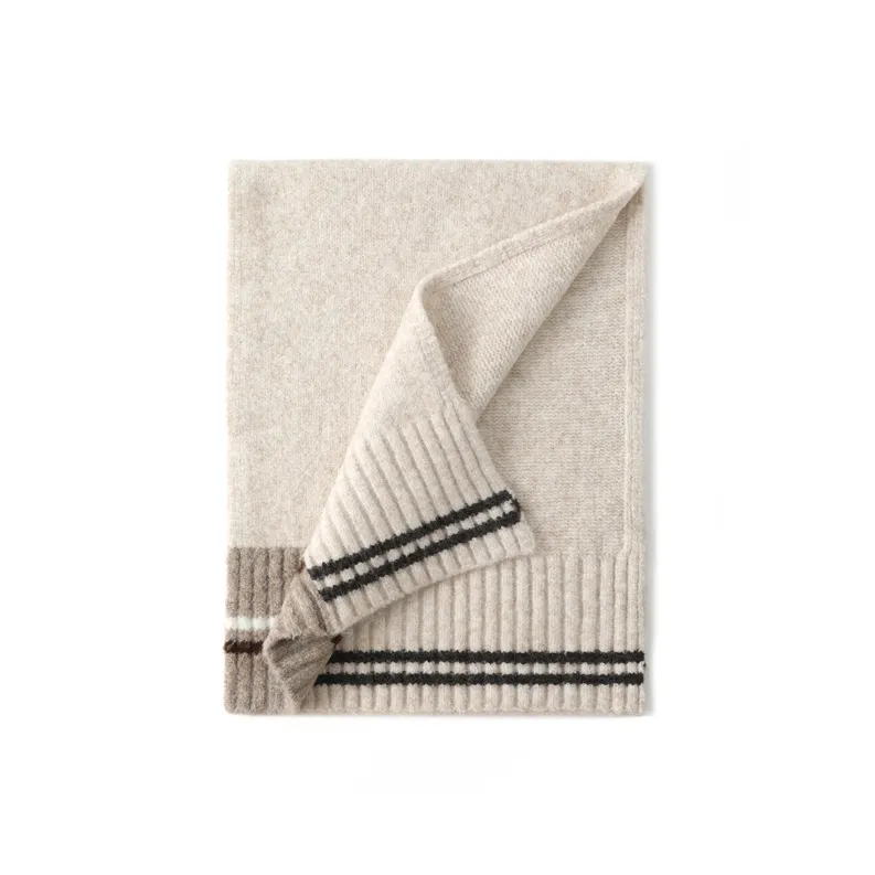 FREE RABBITⅡ Fall And Winter Soft And Warm Skin Friendly Cold Resistant Yarn Scarf Unisex-3