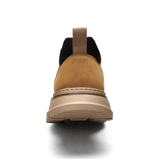 CROWN Work Boots Men Low Top Black-8