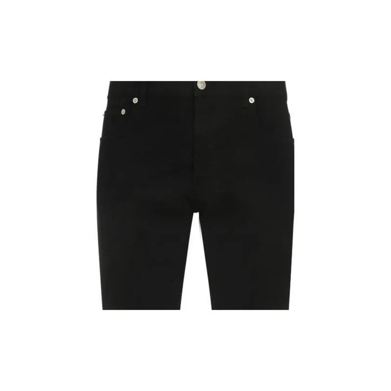 Alexander McQueen Jeans Men Black-4