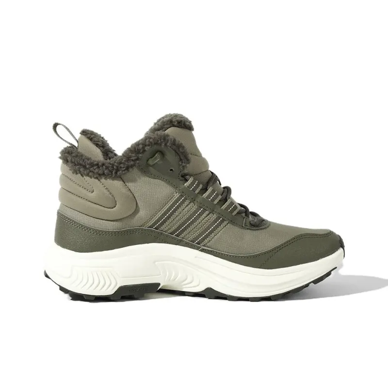Adidas ROAM WANDER Durable Warm Grip High Top Trekking Shoes Men's Green Brown-1