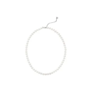 Tatiana Swarovski Pearl Brass Necklaces Women's White