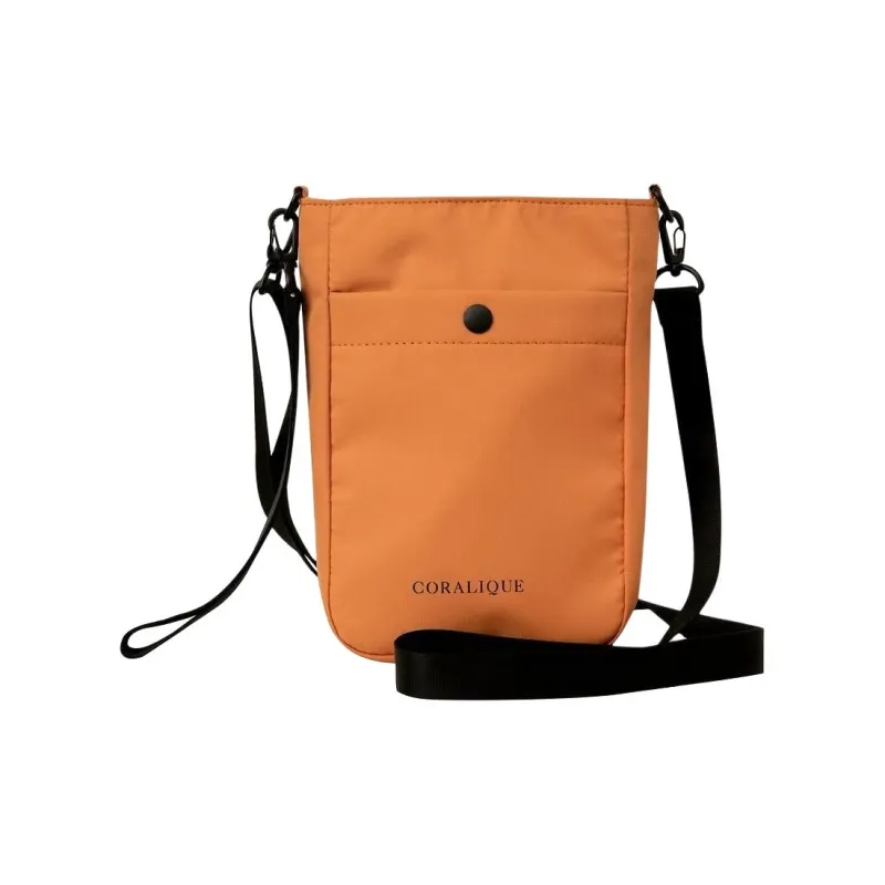 CORALIQUE Polyester Shoulder Bag Crossbody Bag Mini Unisex Orange-0