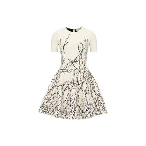 Alexander McQueen Flared Thorn Dress