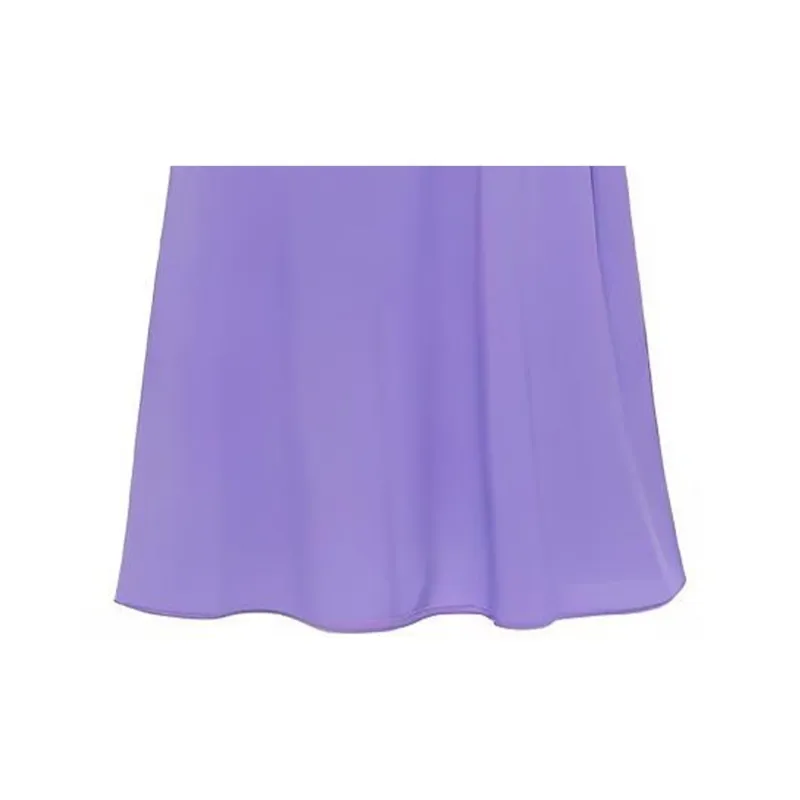 PRADA Long-Sleeved Dresses Women's Purple-4