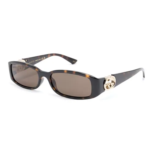 GUCCI Rectangular Frame Sunglasses