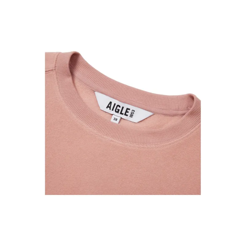 AIGLE Sweatshirt Women's Mist Rose-3