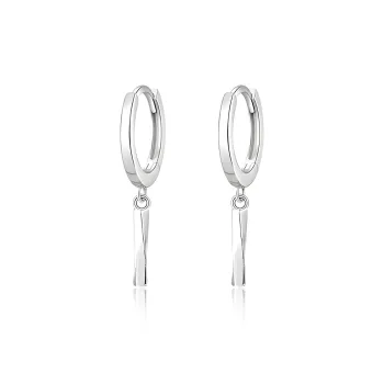 FOREVER MELODY 925 Sterling Silver Earrings Unisex
