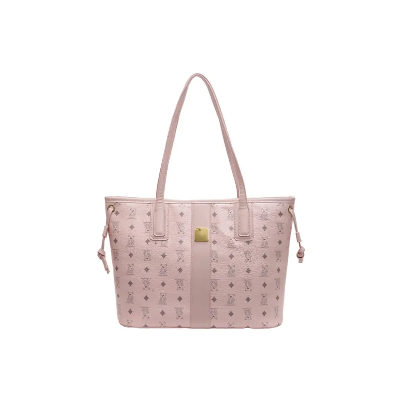 DALO PU Handbag, Shoulder Bag Women's Pink/Brown/Black/White-0