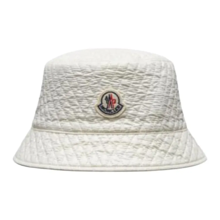 Moncler Nylon Bucket Hats Women's White-0