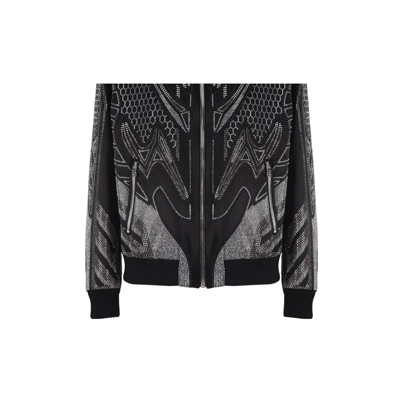 BALMAIN Studded Bomber Jacket-4