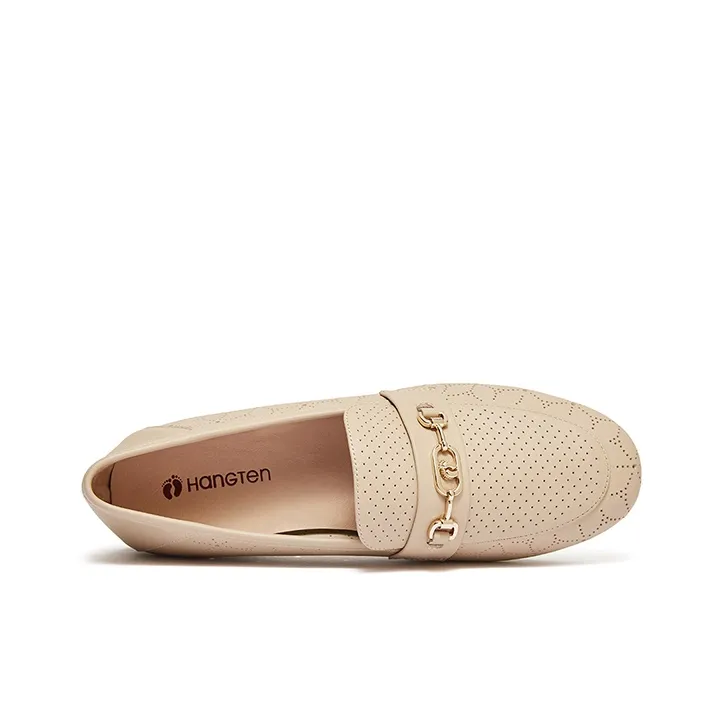 HANG TEN Loafers Women's Black/Apricot-8