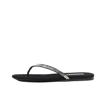 CHANEL Flip Flops Women's Black