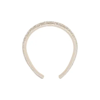 DIOR Fabric Headbands Women's Gold
