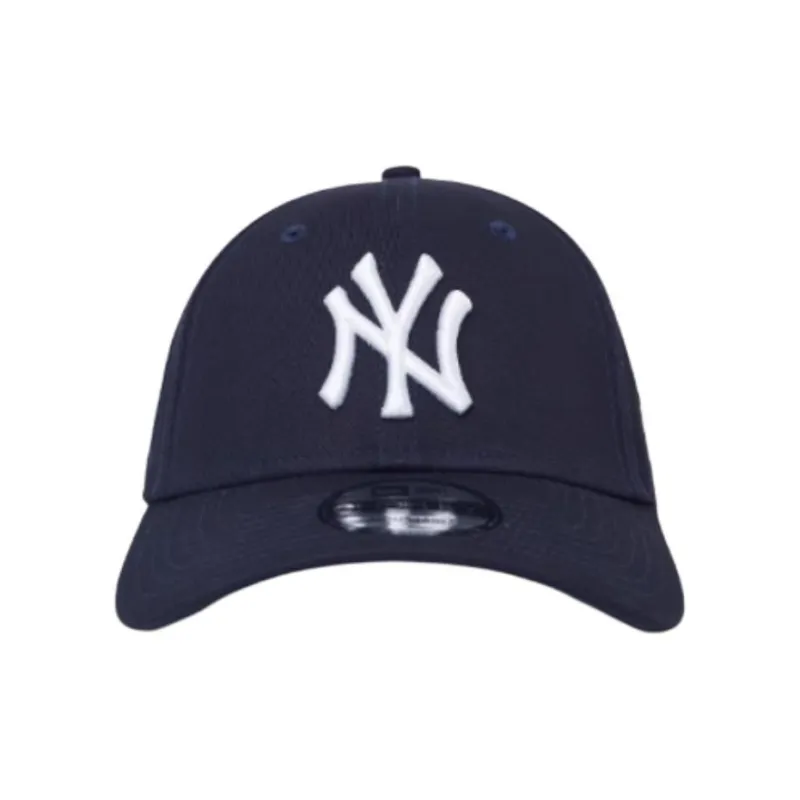 New Era Cotton Baseball Caps Unisex Navy Blue-1