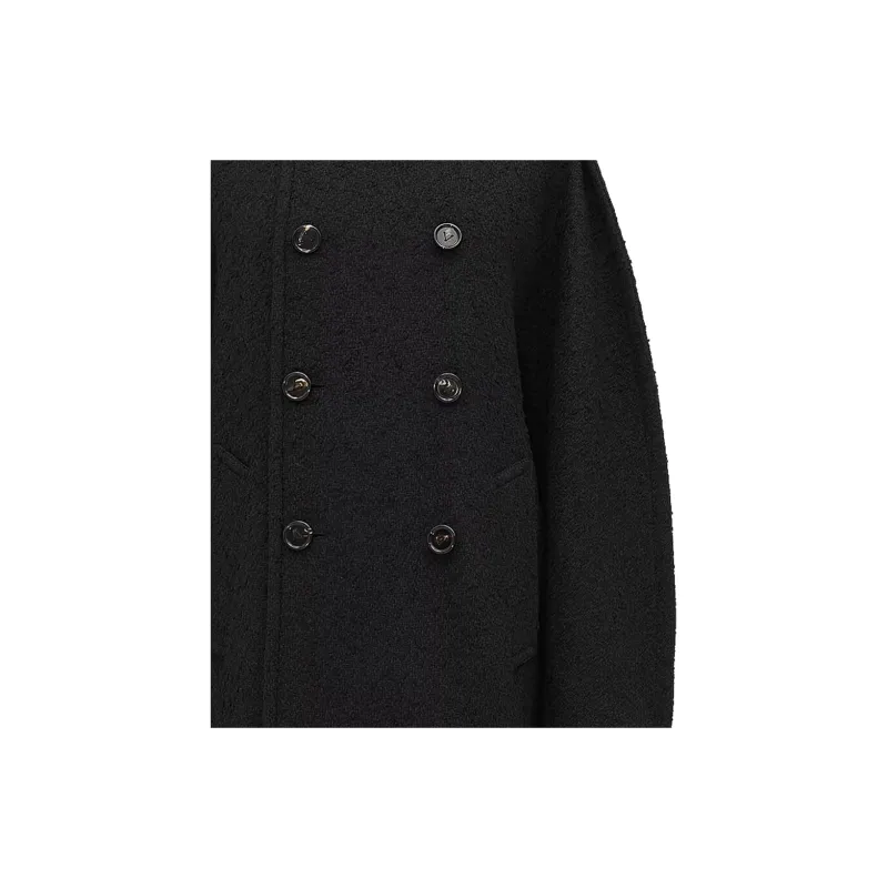 Bottega Veneta FW24 Coat Women's Black-4