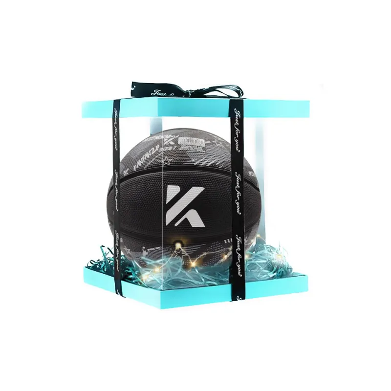 KANTANZHE Rubber Basketball Brown Black Size 7 Training Match Unisex-8