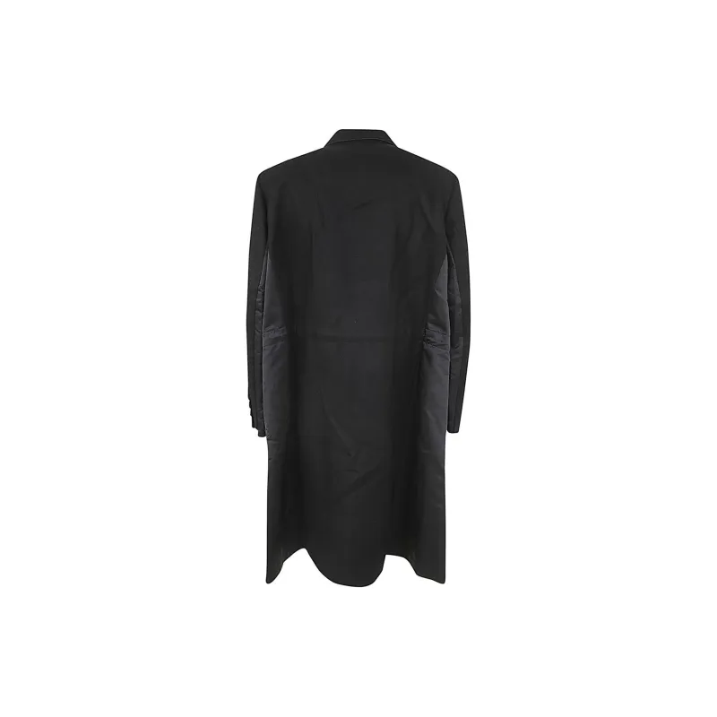 Sacai Long Sleeved Drawstring Waist Coat-1