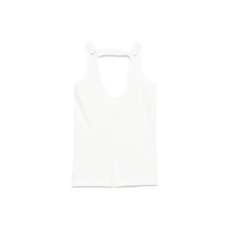 MM6 Maison Margiela Strap detail Tank Top-1