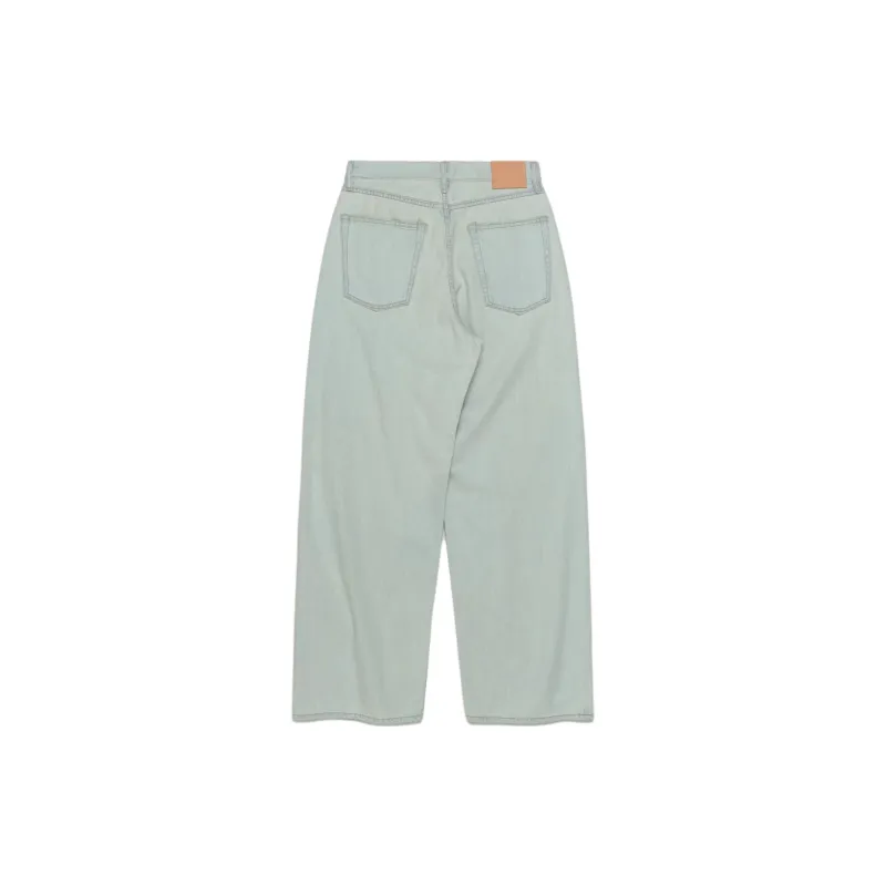 Acne Studios Mid Rise Straight Leg Jeans-1