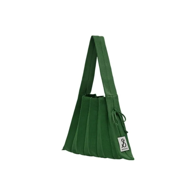 JOSEPH&STACEY Recycled Polyester Handbag Shoulder Bag Small Size Women's Leaf Green-1