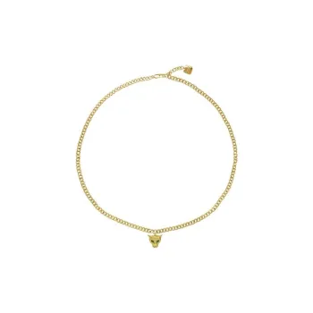 FANGFANGMARCEAU Copper Plated Karat Gold/Zircon Necklaces Unisex