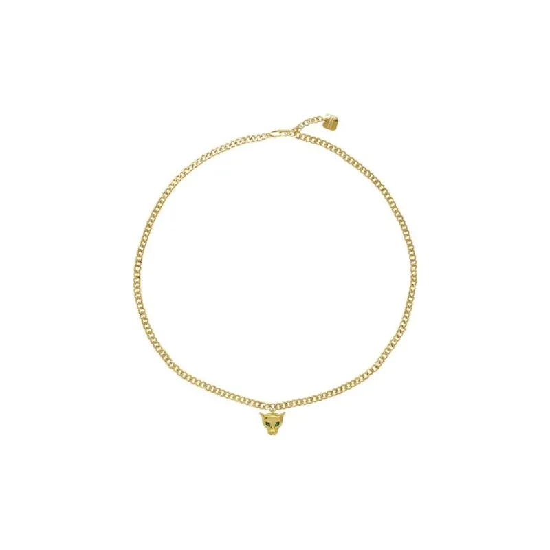 FANGFANGMARCEAU Copper Plated Karat Gold/Zircon Necklaces Unisex-0