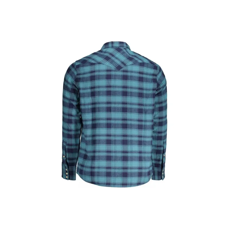 WRANGLER Shirts Men Blue-1